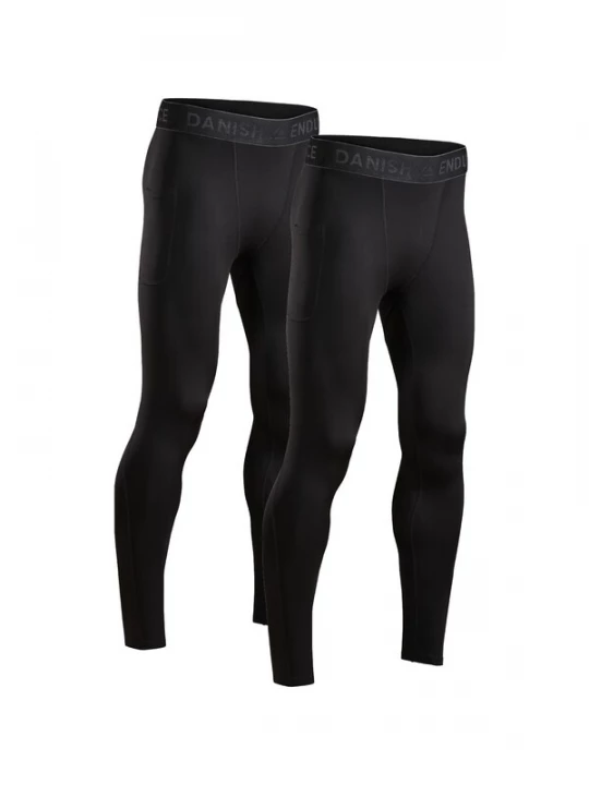 Foto van product DANISH ENDURANCE Functionele broek 'Power Compression' zwart