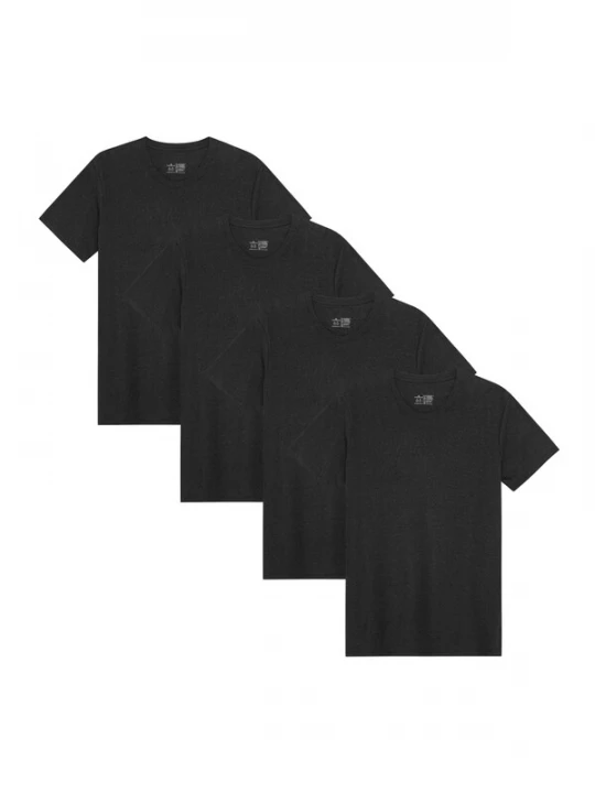 Foto van product DANISH ENDURANCE Shirt 'Ease Crew' zwart