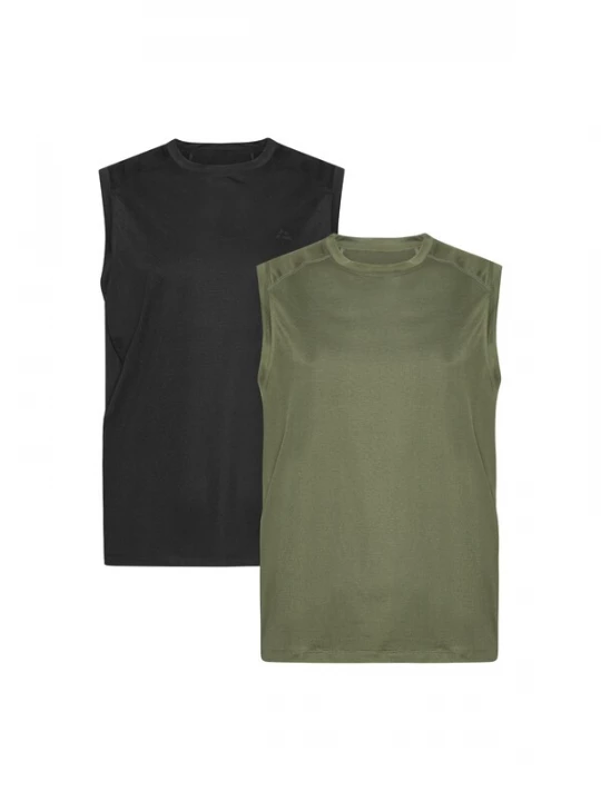 Foto van product DANISH ENDURANCE Shirt olijfgroen / zwart