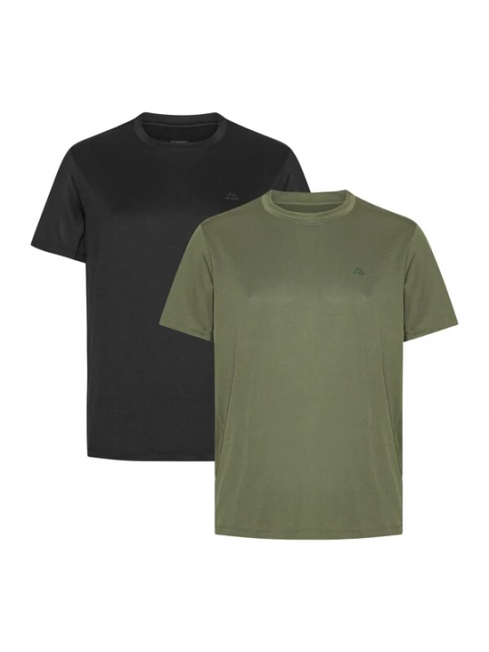 Foto van product DANISH ENDURANCE Shirt 'Sustain Sports' olijfgroen / zwart