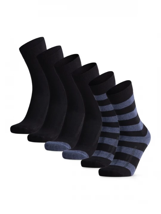 Foto van product DANISH ENDURANCE Sokken 'Cotton Crew' blauw
