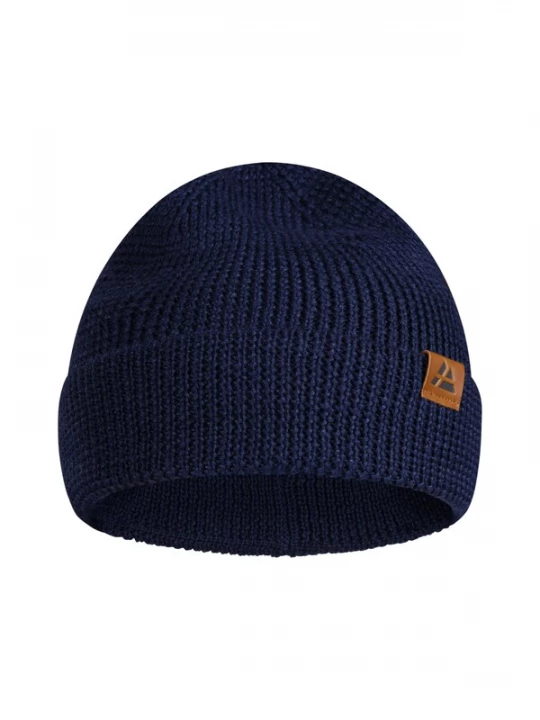 Foto van product DANISH ENDURANCE Sportmuts 'Nordic Merino' blauw / bruin