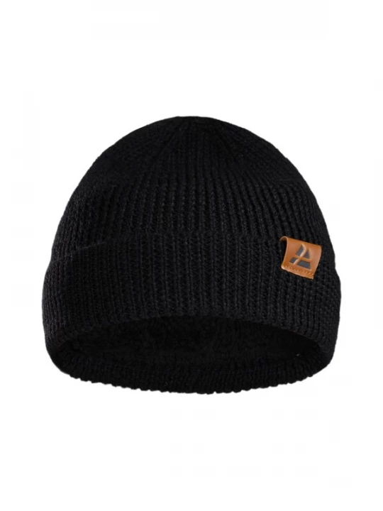 Foto van product DANISH ENDURANCE Sportmuts 'Nordic Merino Fleece' bruin / zwart