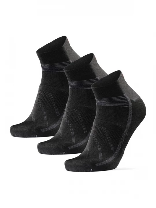 Foto van product DANISH ENDURANCE Sportsokken 'Aero Cycling Low-Cut' grijs / zwart