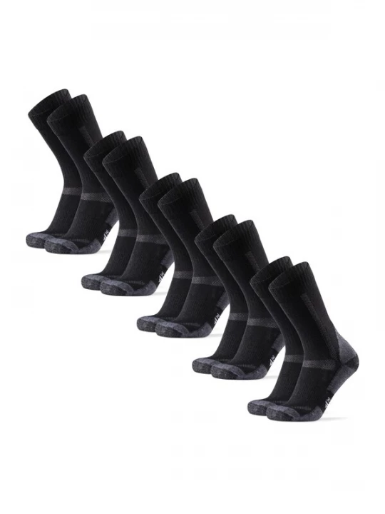 Foto van product DANISH ENDURANCE Sportsokken 'Classic Hiking Crew' grijs / basaltgrijs / zwart / wit