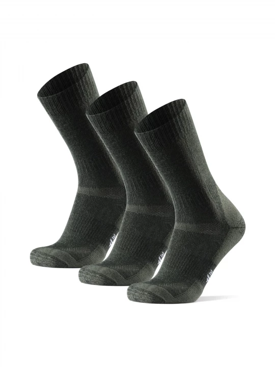 Foto van product DANISH ENDURANCE Sportsokken 'Classic Hiking Crew' grijs / donkergroen