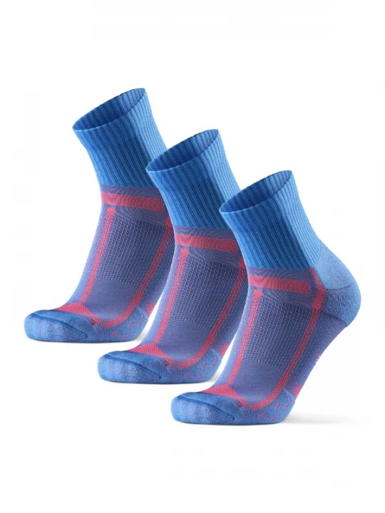 Foto van product DANISH ENDURANCE Sportsokken 'Long Distance Quarter' blauw / oranje