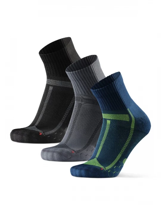 Foto van product DANISH ENDURANCE Sportsokken 'Long Distance Quarter' gemengde kleuren