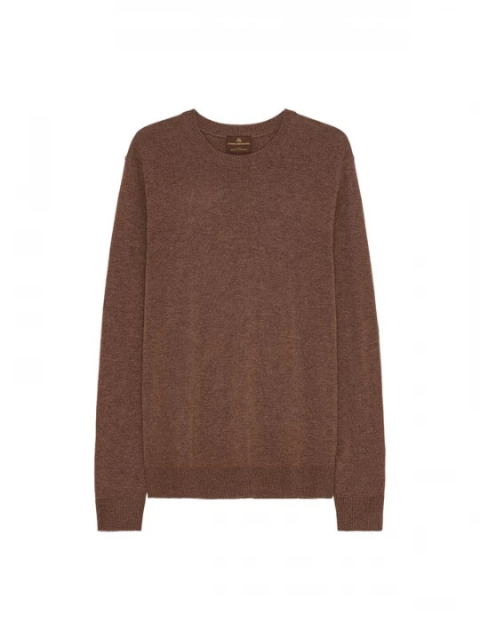 Foto van product DANISH ENDURANCE Trui 'Heritage Merino Cashmere' bruin