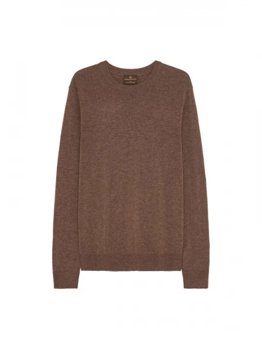 Foto van product DANISH ENDURANCE Trui 'Heritage Merino Cashmere' bruin