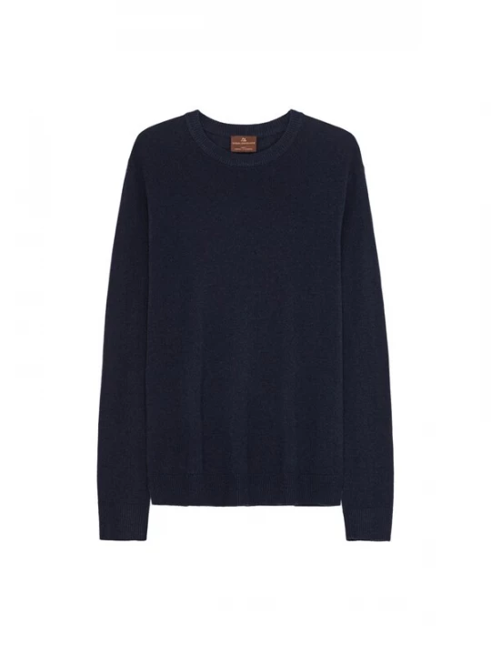Foto van product DANISH ENDURANCE Trui 'Heritage Merino Cashmere' navy