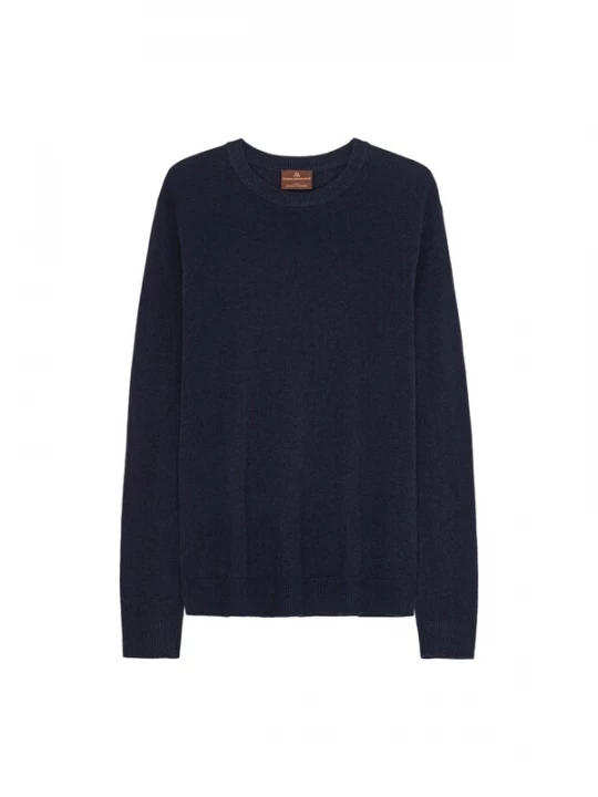 Foto van product DANISH ENDURANCE Trui 'Heritage Merino Cashmere' navy