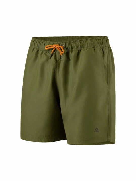 Foto van product DANISH ENDURANCE Zwemshorts 'Wave Swim' olijfgroen / mandarijn