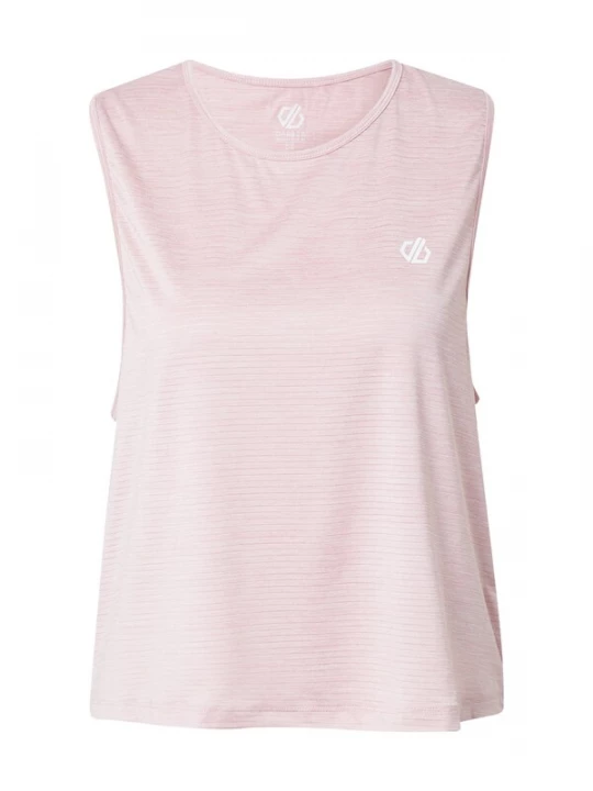 Foto van product DARE 2B Sporttop 'Meditate' rosa / oudroze / wit