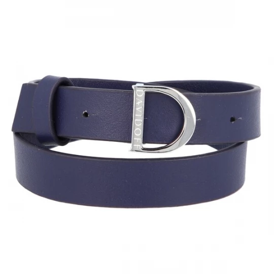 Foto van product Davidoff Armband 'Zino' donkerblauw