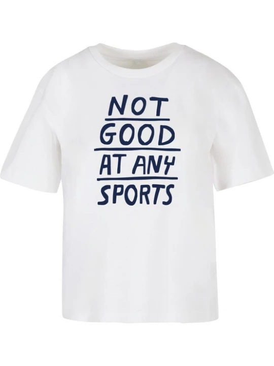 Foto van product Days Beyond Shirt 'Not Good At Any Sports' lila / wit