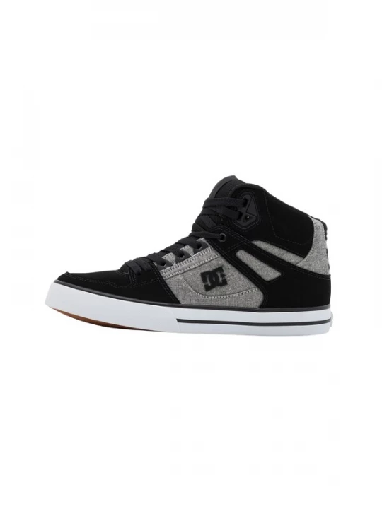 Foto van product DC Shoes Sneakers hoog 'PURE' grijs gemêleerd / zwart