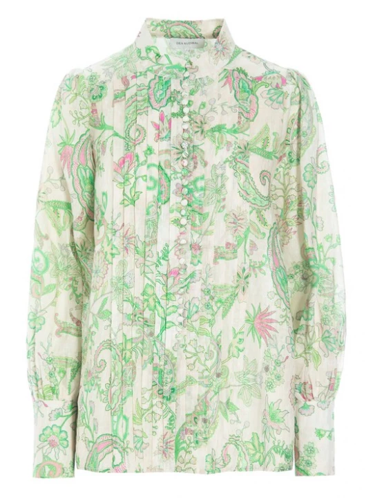 Foto van product Dea Kudibal Blouse 'Alaima' beige / groen / pink