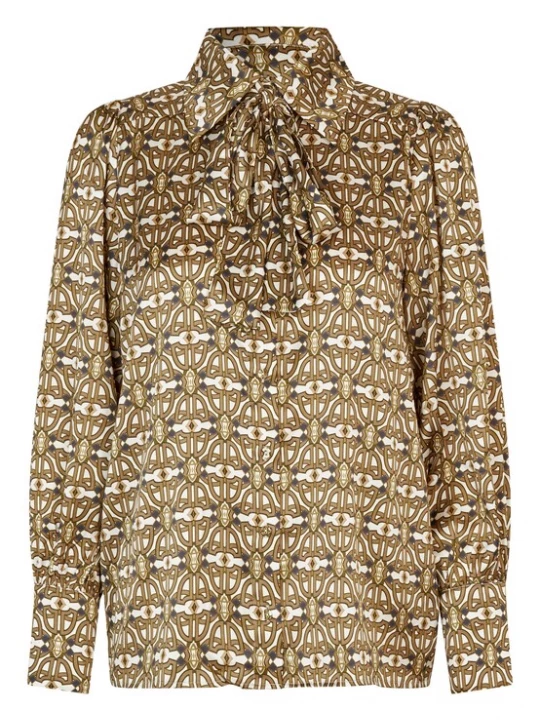 Foto van product Dea Kudibal Blouse 'Jasminadea ' goud / gemengde kleuren