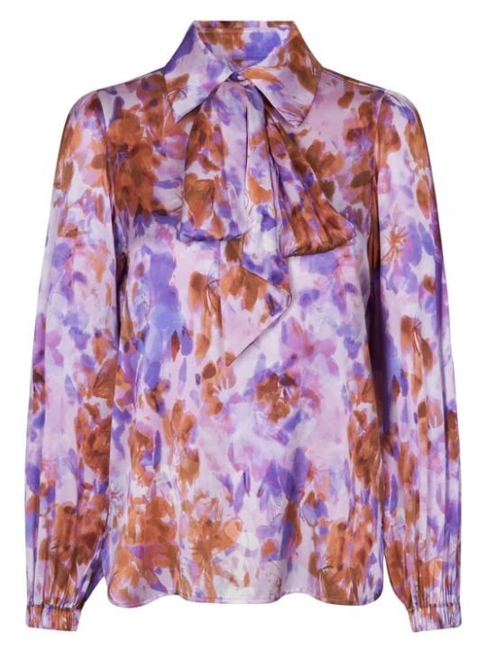 Foto van product Dea Kudibal Blouse 'Kikkidea' lila / rosa / rood