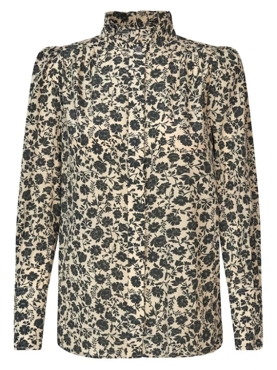 Foto van product Dea Kudibal Blouse 'Robertadea' crème / groen