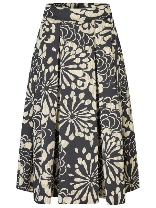 Foto van product Dea Kudibal Rok 'Albisdea' beige / zwart