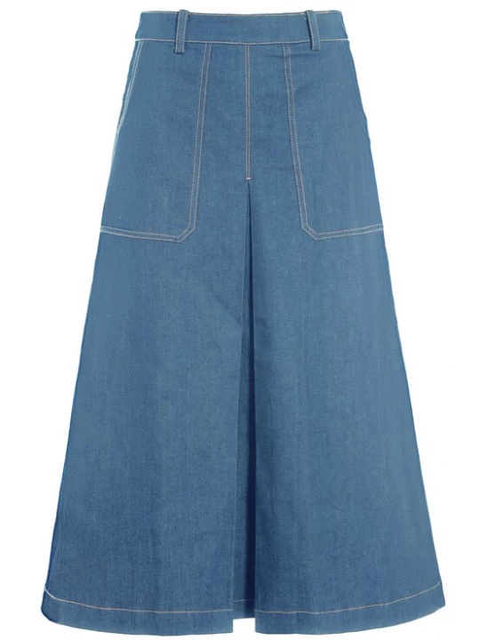Foto van product Dea Kudibal Rok blauw denim
