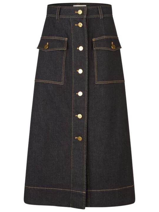 Foto van product Dea Kudibal Rok 'Danica' donkerblauw