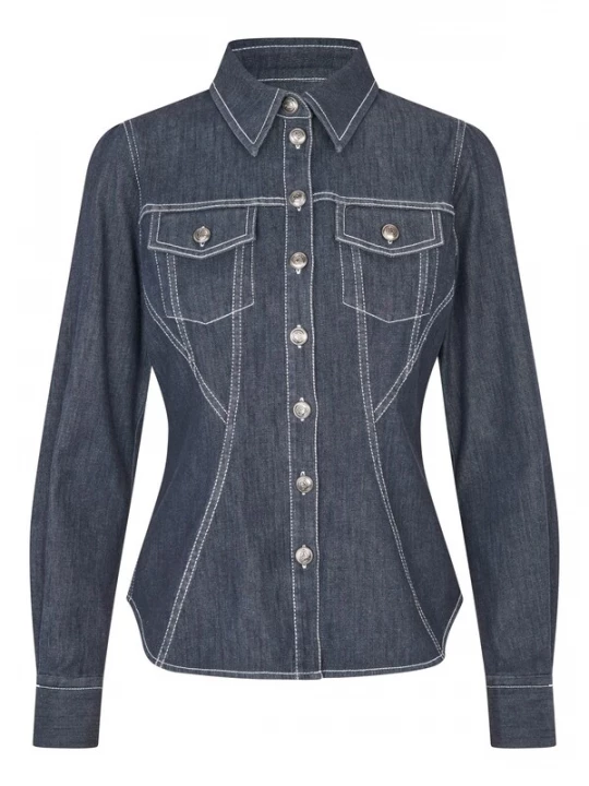 Foto van product Dea Kudibal Shirt ' HenaDEA ' blauw