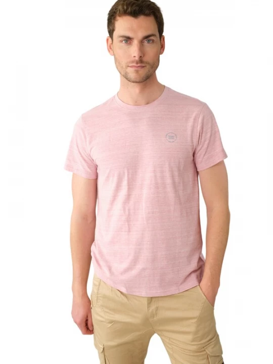 Foto van product Deeluxe Shirt 'Colada' lichtgrijs / rosa