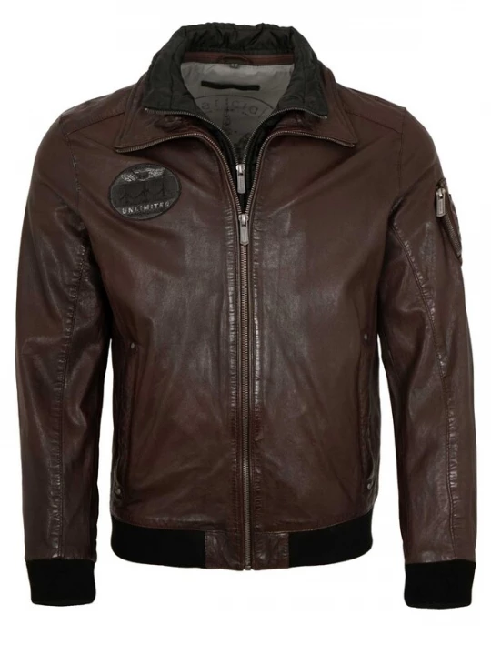 Foto van product deercraft Tussenjas 'DMCris' donkerbruin