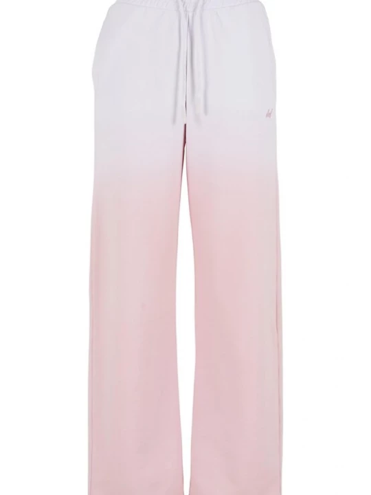 Foto van product DEF Broek rosa / pastelroze / wit