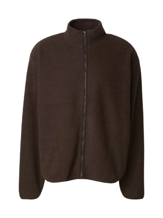 Foto van product DEF Fleece jas chocoladebruin