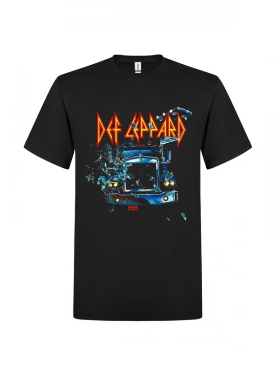 Foto van product Def Leppard Shirt 'Def Leppard - On through the night T-Shirt' zwart