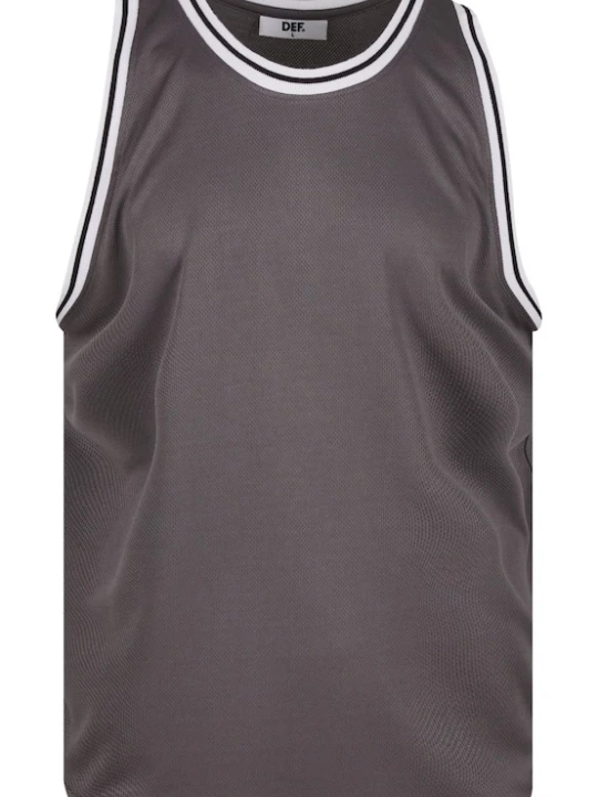 Foto van product DEF Shirt aardetinten / zwart / wit