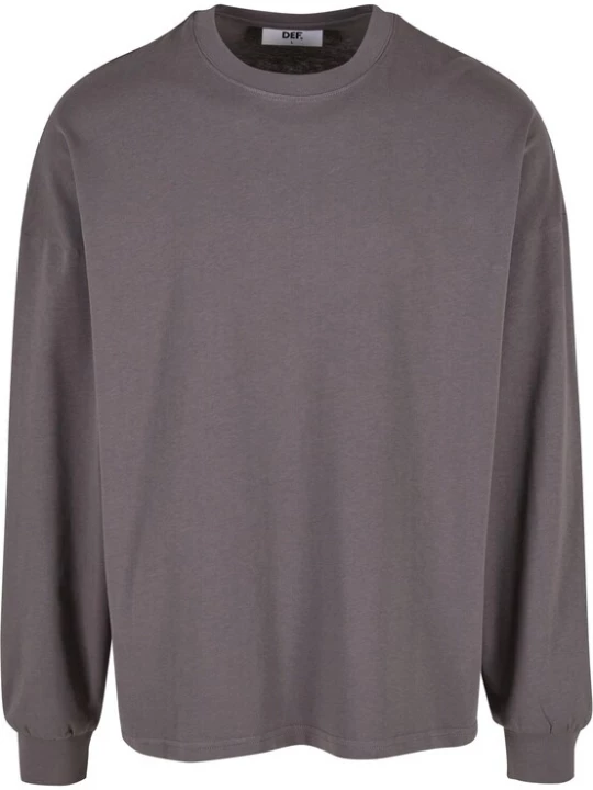 Foto van product DEF Shirt 'BERRY' grijs