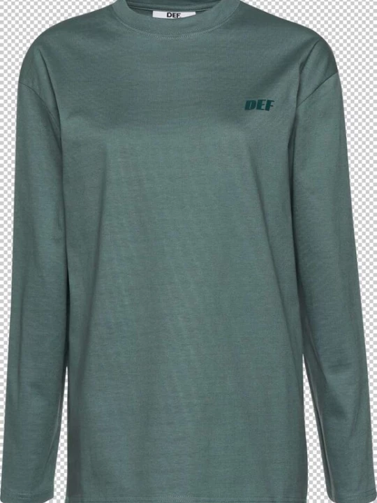 Foto van product DEF Shirt 'Everyday' groen / smaragd