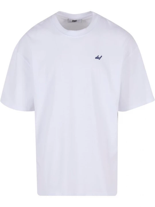 Foto van product DEF Shirt 'Fuel' enziaan / wit