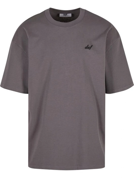 Foto van product DEF Shirt 'Leader' donkergrijs / zwart