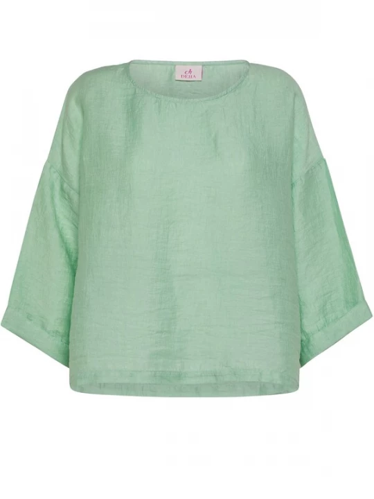 Foto van product DEHA Blouse 'Shiny' groen