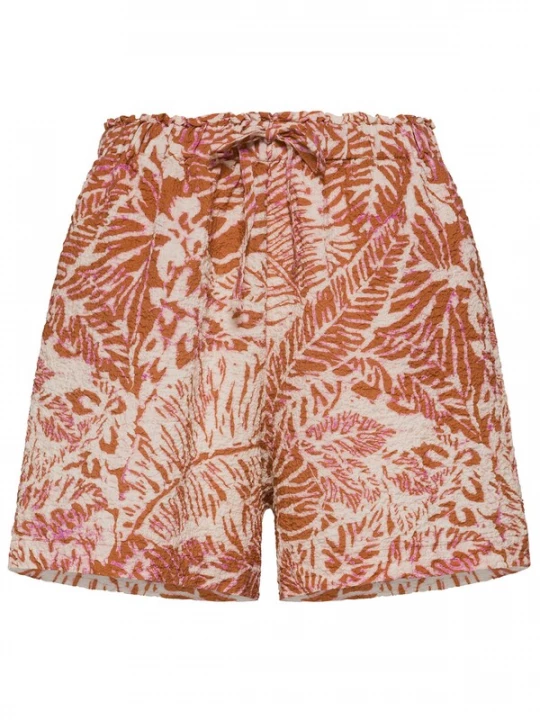 Foto van product DEHA Broek lichtbeige / cognac