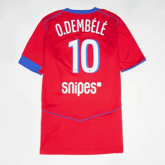 Foto van product Dembélé / No. 10 / PSG Nike Third Stadium 2025 / 26 rood