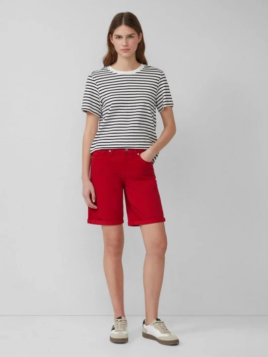 Foto van product Denim bermuda Karolin / regular fit / mid rise s.Oliver rood