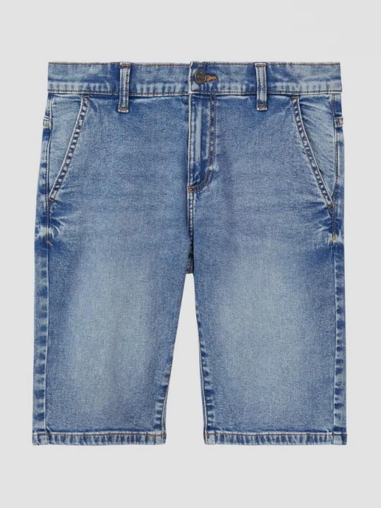 Foto van product Denim bermuda Pete / regular fit / mid rise / straight leg s.Oliver blauw
