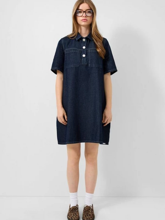 Foto van product Denim jurk QS blauw