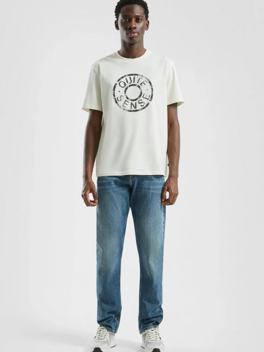Foto van product Denim Pete / Regular Fit / Mid Rise / Rechte Pijp QS blauw