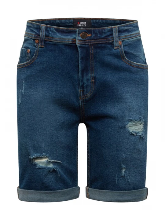 Foto van product Denim Project Broek 'Mr. Orange' blauw denim