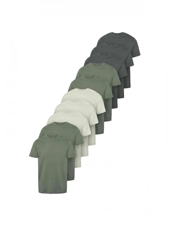 Foto van product Denim Project Overhemd ' DPM 10 Pack ' grijs