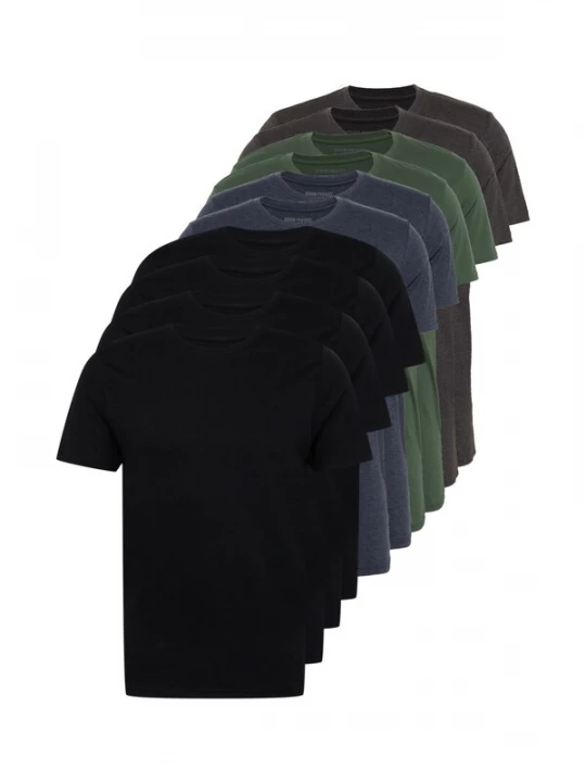 Foto van product Denim Project Overhemd 'DPM' marine / donkergrijs / groen / zwart