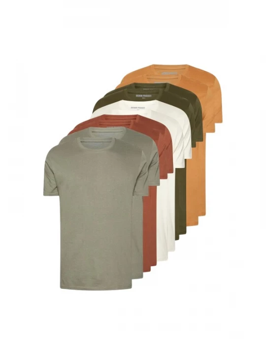 Foto van product Denim Project Overhemd 'DPM' oranje